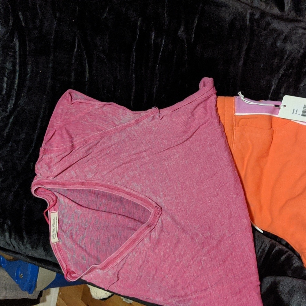 PJ Salvage Joggers & We the Free T-shirt (curated lounge set)